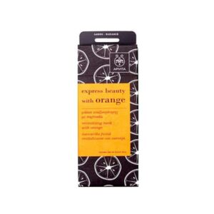 Apivita Express Beauty Mascarilla Con Naranja 2 X 8 Ml