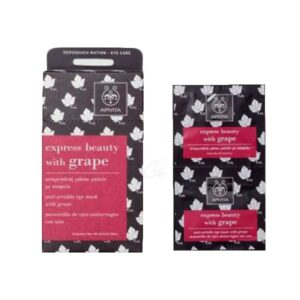 Apivita Express Beauty Mascarilla Ojos Con Uva 2 X 8 Ml