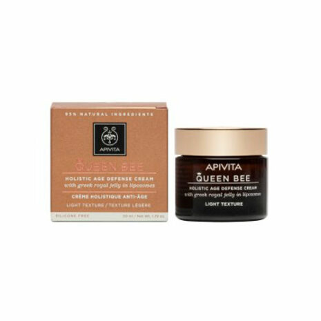 Apivita-Queen-Bee-Crema-Holistica-Ligera-50ML - Farmacia y Parafarmacia en Oviedo, Asturias